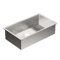 Product Image of Prep 31" x 18" Stainless Steel 18 Gauge Undermount Single Bowl Sink, G18180