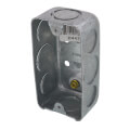 Product Image of 4" x 2" Drawn Handy Box, 1-1/2" Deep w/ 1/2" & 3/4" Concentric Knockouts