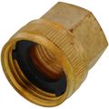 Product Image of 3/4" Female Hose x 1/2" Female Pipe Brass Garden Hose Swivel (S11)