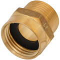 Product Image of 3/4" Female Hose x 3/4" Male Pipe Brass Garden Hose Adapter (Lead Free)