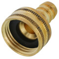 Product Image of 1/2" Hose Barb x 3/4" Female Hose Brass Garden Hose Swivel (Lead Free)