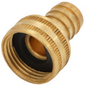 Product Image of 5/8" Hose Barb x 3/4" Female Hose Brass Garden Hose Swivel (Lead Free)