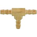 Product Image of 1/4" Brass Hose Barb Tee