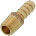 Product Image of 3/8" Hose Barb x 1/4" NPT Male Brass Pipe Adapter