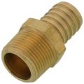 Product Image of 1" Hose Barb x 1" NPT Male Brass Pipe Adapter, G25169