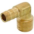 Product Image of 3/8" Hose Barb x 3/8" Male Pipe 90° Brass Elbow
