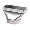 Product Image of 10" x 3-1/4" to 6" Straight Stack Boot, 90SB10X3.25X6