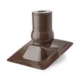Product Image of 3" Pivot Pipe Boot Flashing - 26 Gauge (Brown), PPBG3BR