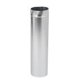 Product Image of 3" x 2' Round Metal Duct Pipe - 26 Gauge