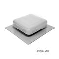 Product Image of Aluminum Square Top Roof Louver Vent (Mill), RV50A