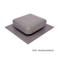 Product Image of Aluminum Square Top Roof Louver Vent (Weathered Wood), RV50AWW