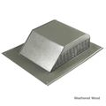 Product Image of Aluminum Slant Back Roof Louver Vent (Weathered Wood), SSB960AWW