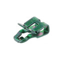 Green Steel Grounding Clip