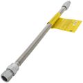 Product Image of 1/2" ID (5/8" OD) Stainless Steel Gas Connector 1/2" MIP x 1/2" FIP (18" Length)