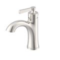 Product Image of Northerly Single Handle Bathroom Sink Faucet w/ 50/50 Touch-Down Drain (Brushed Nickel), D225079BN