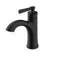 Product Image of Northerly Single Handle Bathroom Faucet w/ 50/50 Touch-Down Drain (Satin Black), D225079BS