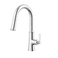 Product Image of Northerly Single Handle Pull-Down Kitchen Faucet (Chrome), D454079