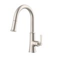 Product Image of Northerly Single Handle Pull-Down Kitchen Faucet (Stainless Steel), D454079SS