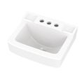 Product Image of West Point - Space Saving 4" Centers Wall Hung Bathroom Sink (White), G0012354