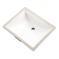 Product Image of Logan Square Rectangular Standard Undercounter Bathroom Sink (White), G0012760