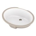 Product Image of Luxoval Oval Standard Undercounter Bathroom Sink (White), G0012780
