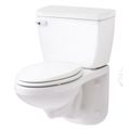 Product Image of Ultra Flush 1.6gpf Toilet Tank 12" Rough-in for Wall Hung Back Outlet Bowl GHE21370, Tank Only (White), G0028370