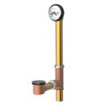 Product Image of Classics Pop-Up 20 Gauge All Drain in Shoe for Standard Tub w/ Brass Nuts (Chrome), G004180587