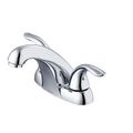 Product Image of Viper 2 Handle Centerset Bathroom Sink Faucet w/ Metal Touch-Down Drain (Chrome), G0043011
