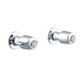 Product Image of Classics 2 Handle Corner Pattern Trim & Compression Valve/Trim (Chrome), G0047150
