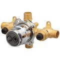 Product Image of Treysta Tub & Shower Valve - Horizontal Inputs w/ Stops - IPS/Sweat (Rough Brass), G00GS505S
