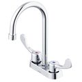 Product Image of Commercial 2 Handle Centerset Bathroom Sink Faucet (Chrome), GC044554