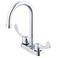 Product Image of Commercial 2 Handle Centerset Bathroom Sink Faucet (Chrome), GC044554
