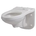 Product Image of Ultra Flush 1.28gpf Wall Hung Back Outlet Elongated Toilet Bowl (White), GHE21370