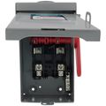 Product Image of 30A Low-Voltage VBII Double-Break Enclosed Fused Safety Switch, 2-Pole/3-Wire, NEMA 3R Enclosure (240V)