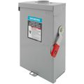 Product Image of 60A Low-Voltage VBII Double-Break Enclosed Fused Safety Switch, 3-Pole/4-Wire, NEMA 3R Enclosure (240V)