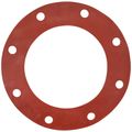 Product Image of 8" Full Face Red Rubber Gasket