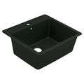 Product Image of 25" X 22" Granite Single Bowl Dual Mount Sink, GGB3019B