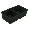 Product Image of 33" X 18.5" X 9.5 Granite Double Bowl Sink, GGB4012B