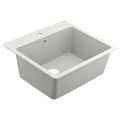 Product Image of 25" Wide X 9" Deep Granite Single Bowl Dual Mount Sink, GGW3019B