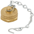 Product Image of 3/4" Garden Hose Cap with Chain (Lead Free)