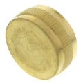 Product Image of 3/4" Brass Garden Hose Cap w/ Washer (Lead Free)