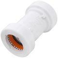 Product Image of 1-1/4" PVC GripLoc Coupling, 235 psi (White)