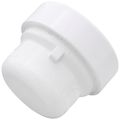 Product Image of 1-1/4" PVC GripLoc Cap w/ EPDM O-Ring (White)