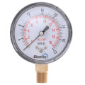 Product Image of 2.5" Steel Low Pressure Gauge, Bottom Mount w/ Brass Internals (0-32" WC)