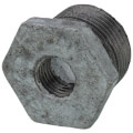 3/4" x 1/4" Galvanized Malleable Hex Bushing