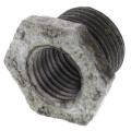3/8" x 1/4" Galvanized Malleable Hex Bushing