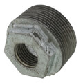 1-1/2" x 1/2" Galvanized Malleable Hex Bushing