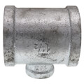 Product Image of 1-1/2" x 1-1/2" x 1/2" Galvanized Reducing Tee