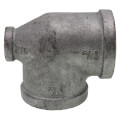 Product Image of 1-1/2" x 1/2" x 1-1/2" Galvanized Reducing Tee