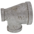 Product Image of 1-1/4" x 1/2" x 3/4" Galvanized Reducing Tee